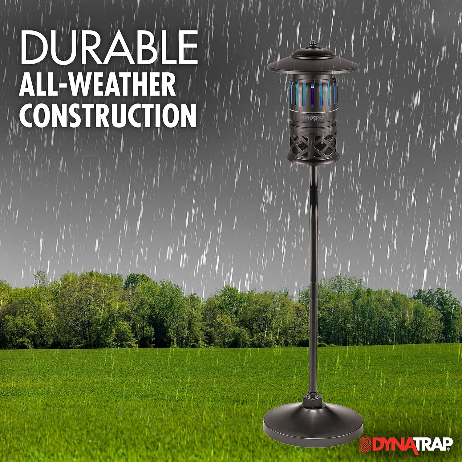 DynaTrap Mosquito Flying Insect Trap with Pole Mount