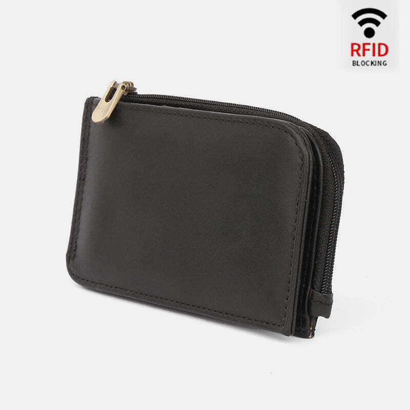 RFID Anti-theft Vintage Wallet Card Holder