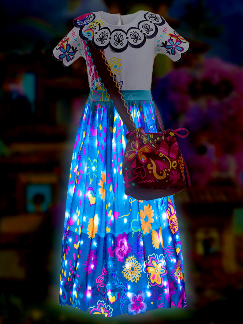 LED Party Dress Little Girl Gift