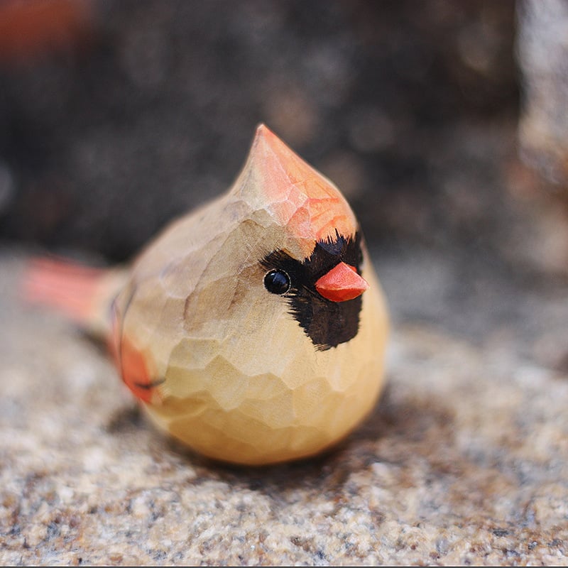 Handmade Wooden Bird