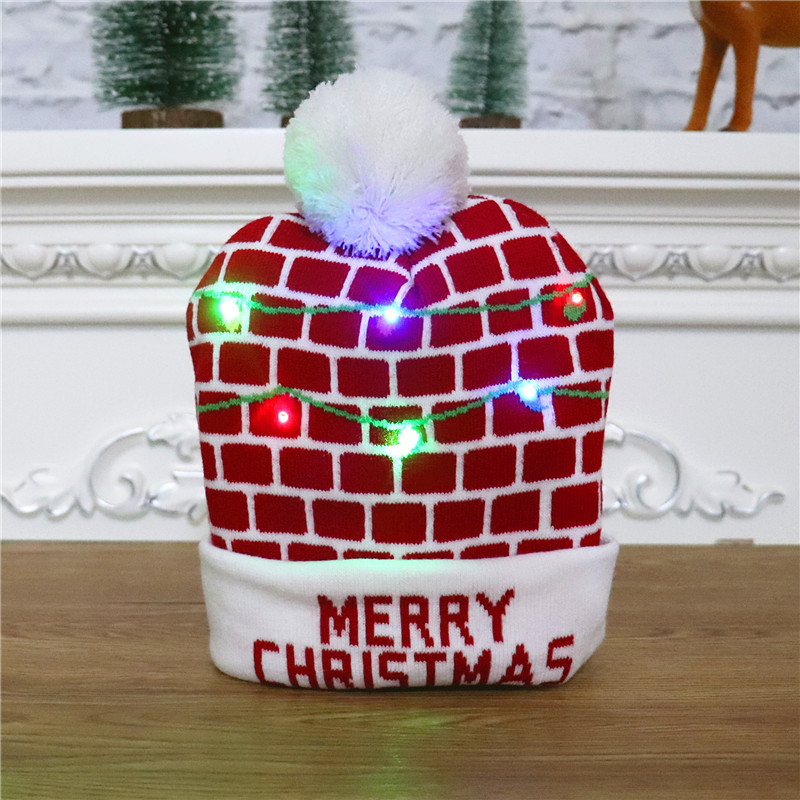 🌲Christmas Big Sale-50% OFF⚡LED Light Up Christmas Beanie