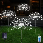 Last Day Promotion – SAVE 70% – Waterproof Solar Garden Fireworks Lamp