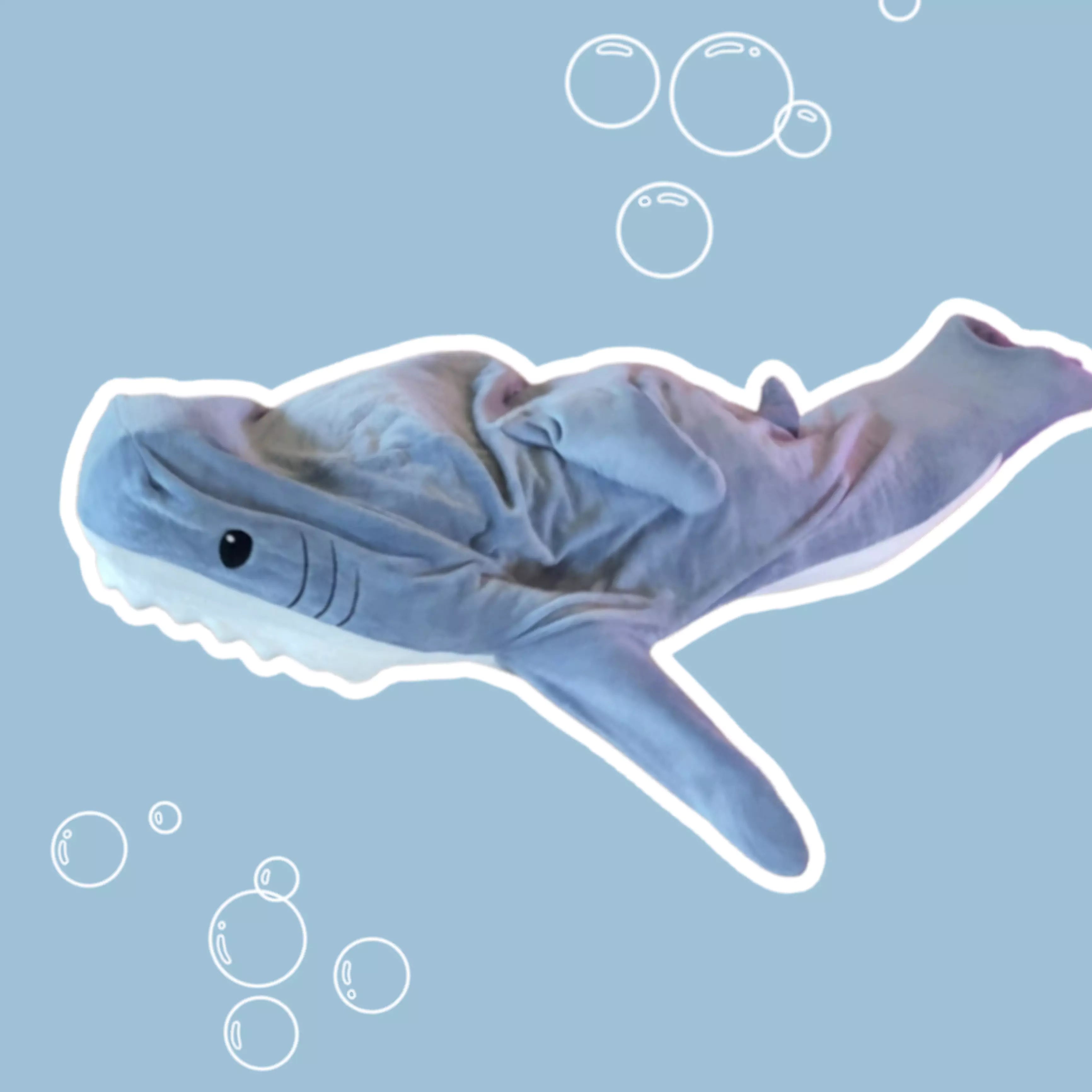 Shark Blankie – Becomes the World’s Coziest, Comfiest and Cutest Shark!