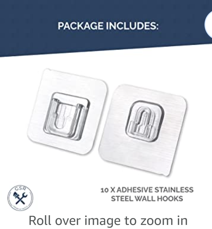 (🔥Clearance Sale Today) Double-Sided Adhesive Wall Hooks(10PCS/SET)-BUY 2 SETS GET 1 SET FREE TODAY!