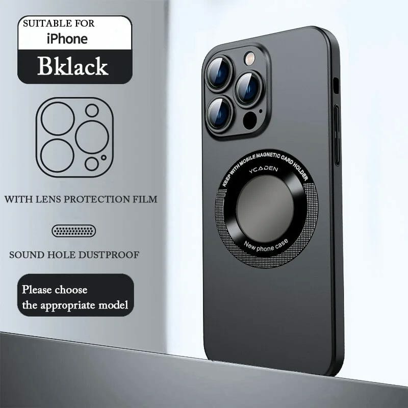 2023 NEW Magnetic Leakage Mark Dustproof Net Case Cover For iPhone