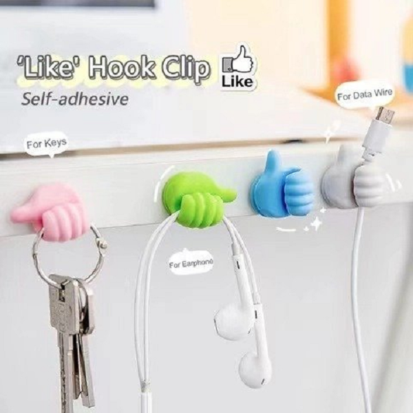 (🌲Early Christmas Sale- SAVE 49% OFF)Creative Thumbs Up Wall Hook(4PCS/SET)-BUY 4 SETS GET 2 SETS FREE
