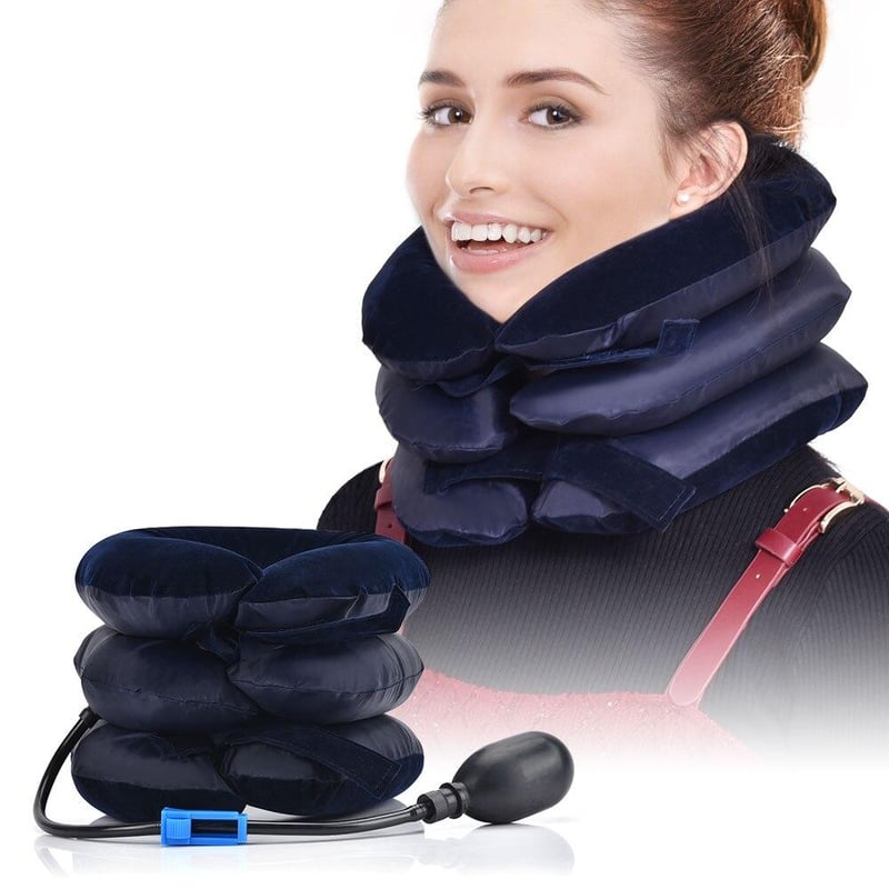 EasyRelief Inflatable Cervical Neck Traction Pillow-Buy 2 & Free Shipping