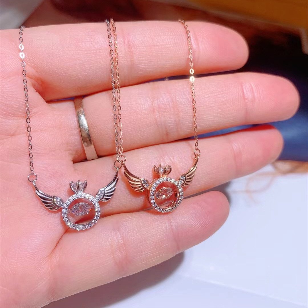 (🌹NEW IN) Angel Wings Wings Necklace❗50% OFF❗