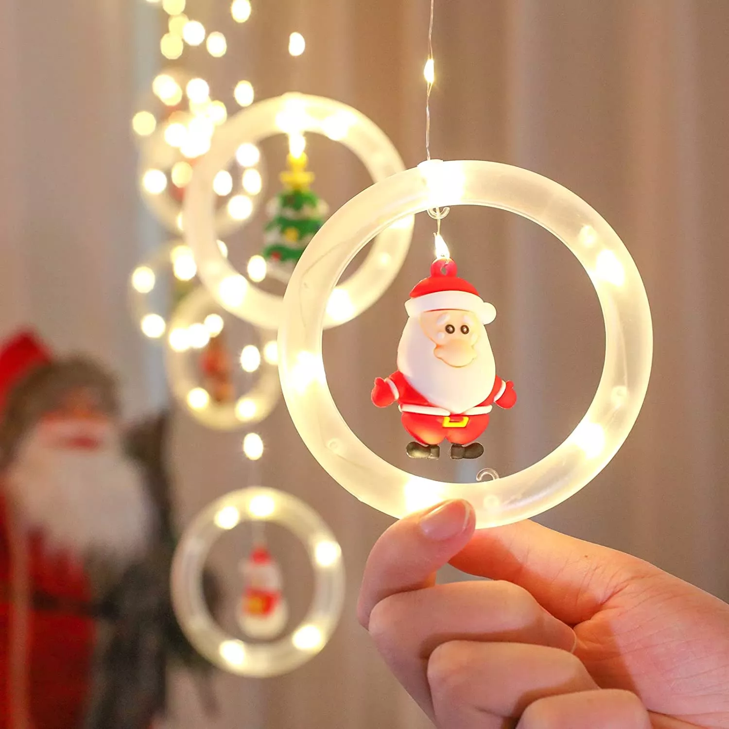 🔥HOT SALE🔥 Christmas Decor Ring Lights🎄🌟