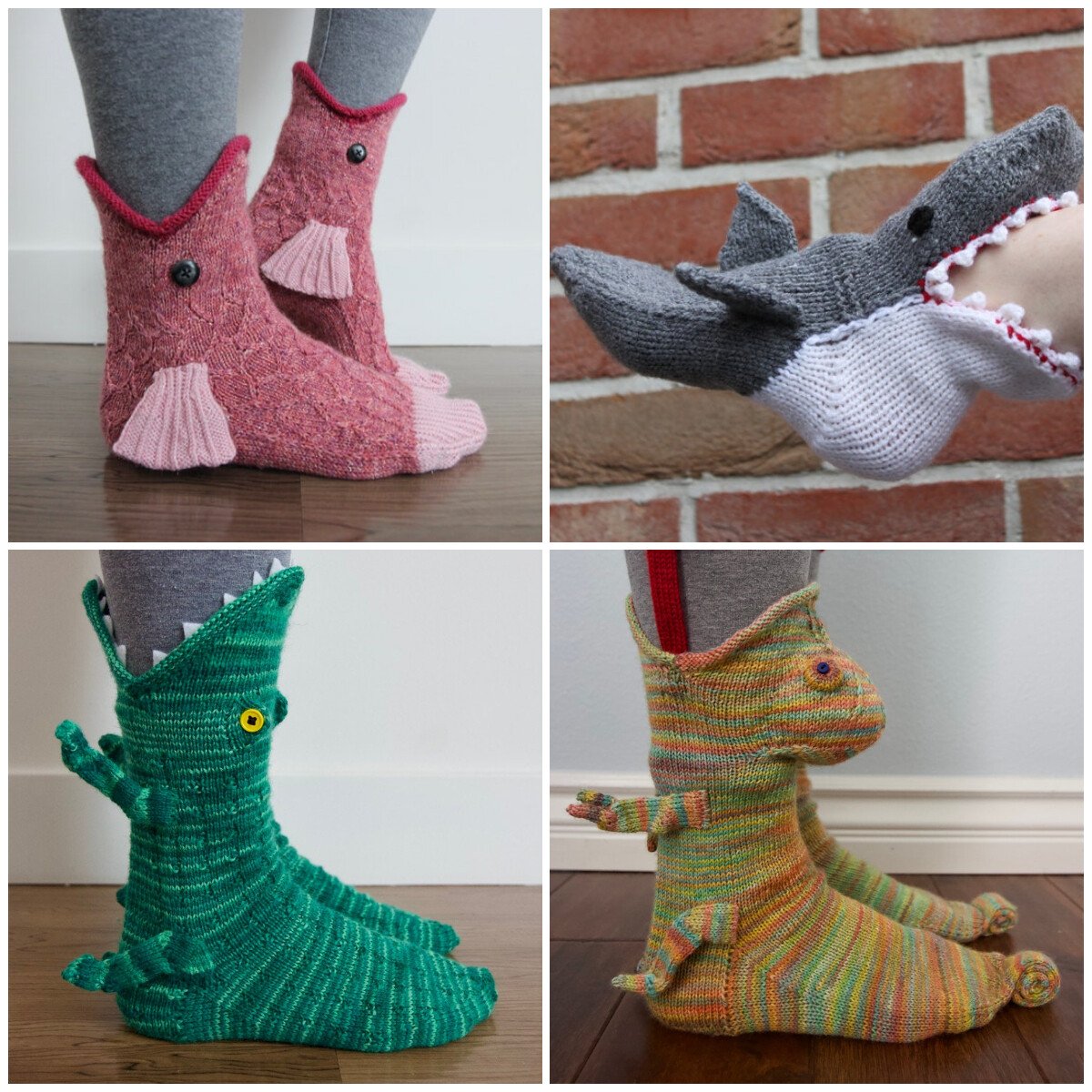 🎄Early Christmas Sale 50% OFF🔥Knit Crocodile Socks