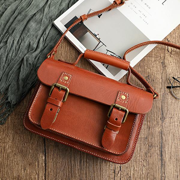 Chicinskates Vintage Handmade Messenger Bag Shoulder Portable Cambridge Bags