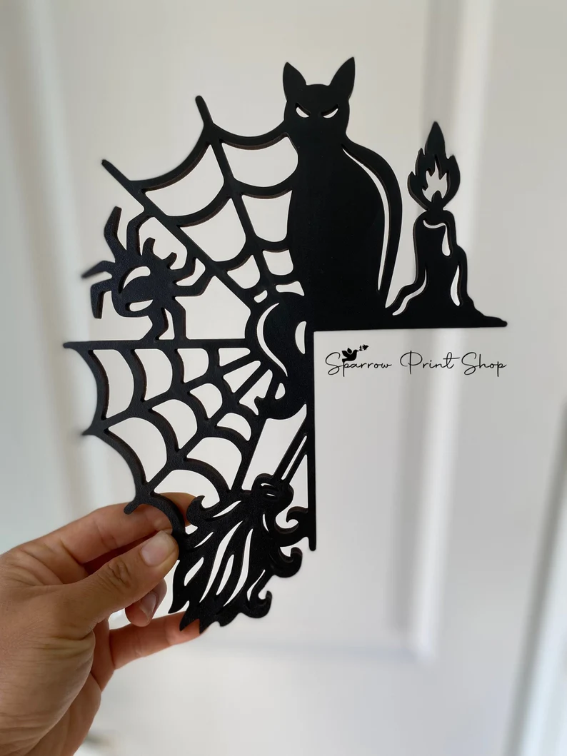 (👻2022 Early Halloween Sale-49% OFF)Halloween Door Corner
