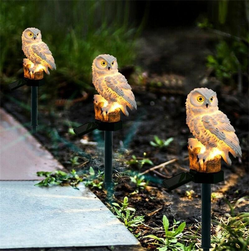 🔥Last Day Promotion - 50% OFF🔥2PCS/SET WATERPROOF SOLAR POWERED OWL LIGHT -BUY 2 SETS GET 10% OFF & FREE SHIPPING