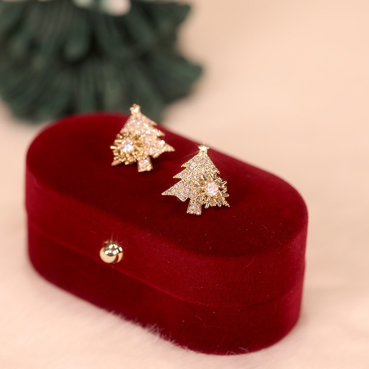 🎄Rotatable Christmas Tree Earring