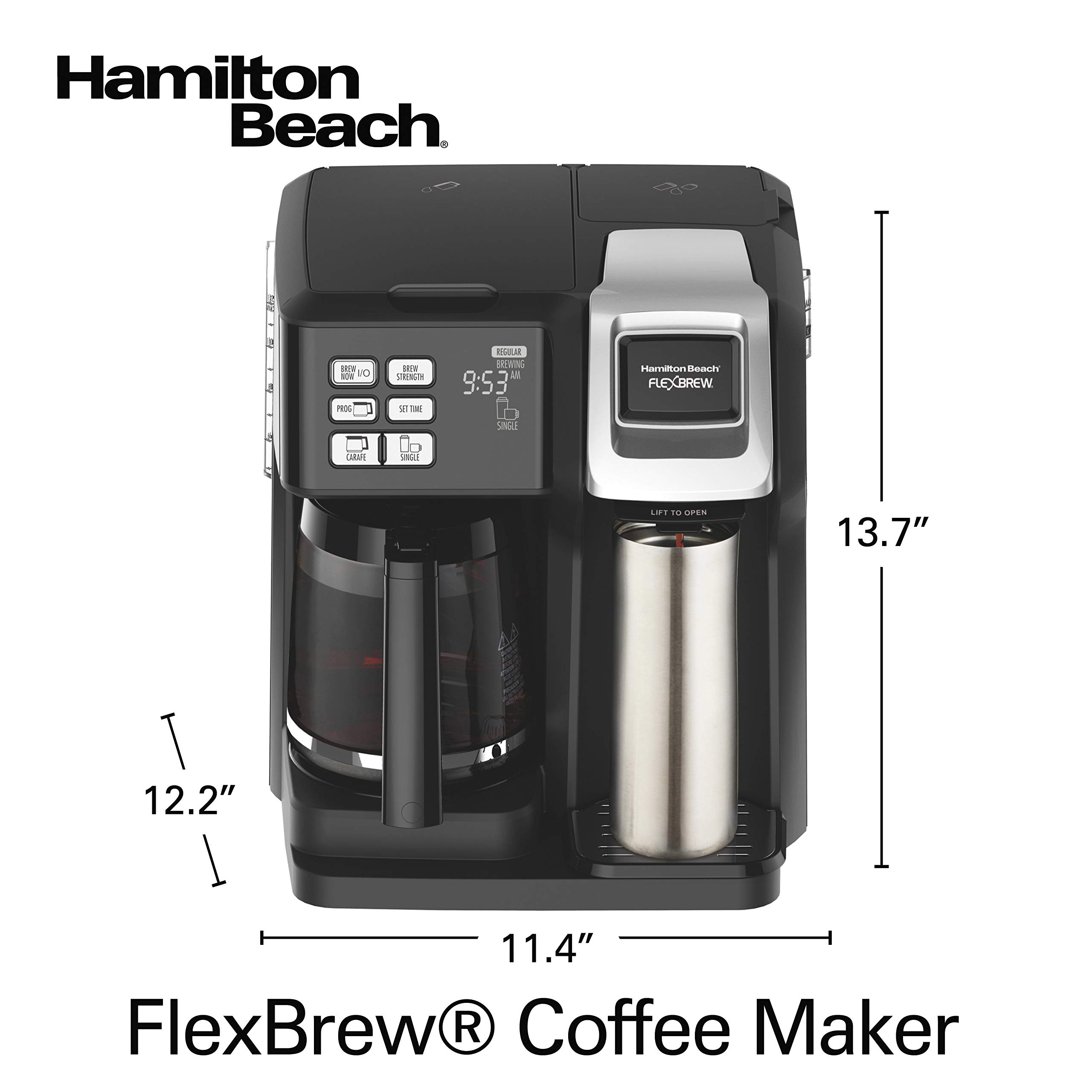 Hamilton Beach FlexBrew Trio Two-Way Coffee Maker