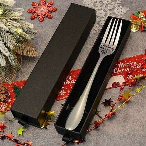 (🔥HOT SALE-49% OFF)  💝 Love You Personalized Fork(With Gift Box)