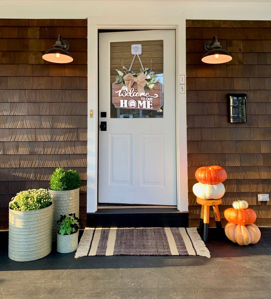 💐🎉2023 NEW - Interchangeable Welcome to Our Home Wood Square Wreath