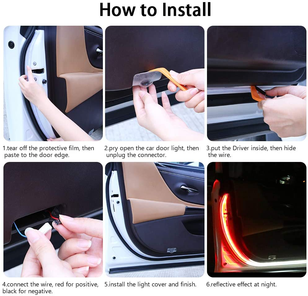 [Last Day Half Price Promotion💥] 2023 New LED Car Signal Light - 2 In 1 Car Door Warning Light And Welcome Light
