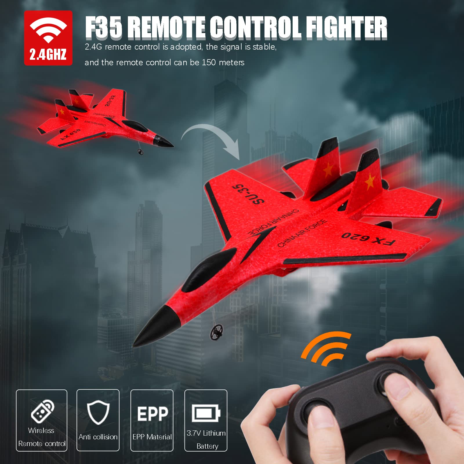 (🎉Weekend Big Discount🎉- 49% OFF)New Wireless RC Airplane Toy