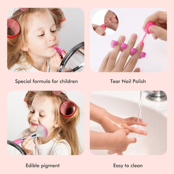 (🔥RECOMMEND 2023 BEST GIFT TO FAMILY🔥)Kids Washable Makeup Beauty Kit