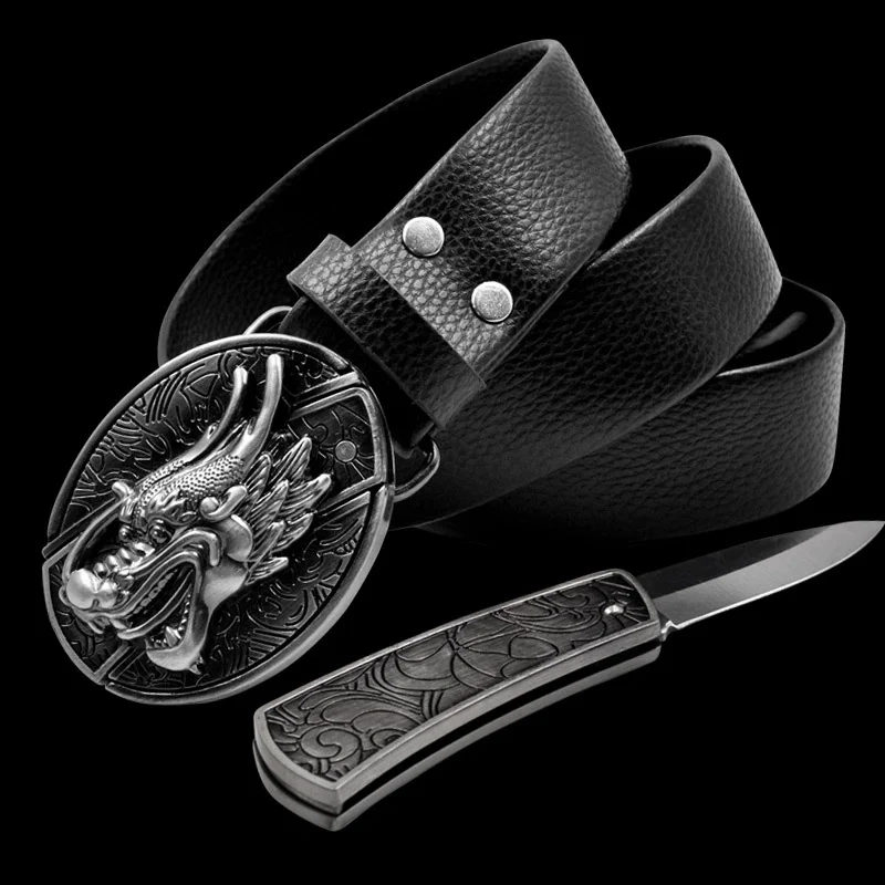 Metal Leather Belt (Protect Yourself)