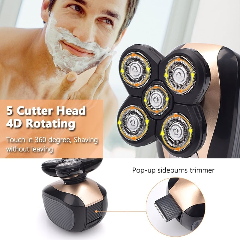5 In 1 Multifunctional 4D Electric Shaver (Christmas Sale- 49% OFF)