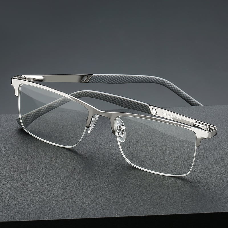 ANTI-FATIGUE HIGH-QUALITY METAL FRAME FOR BUSINESS READING GLASSES