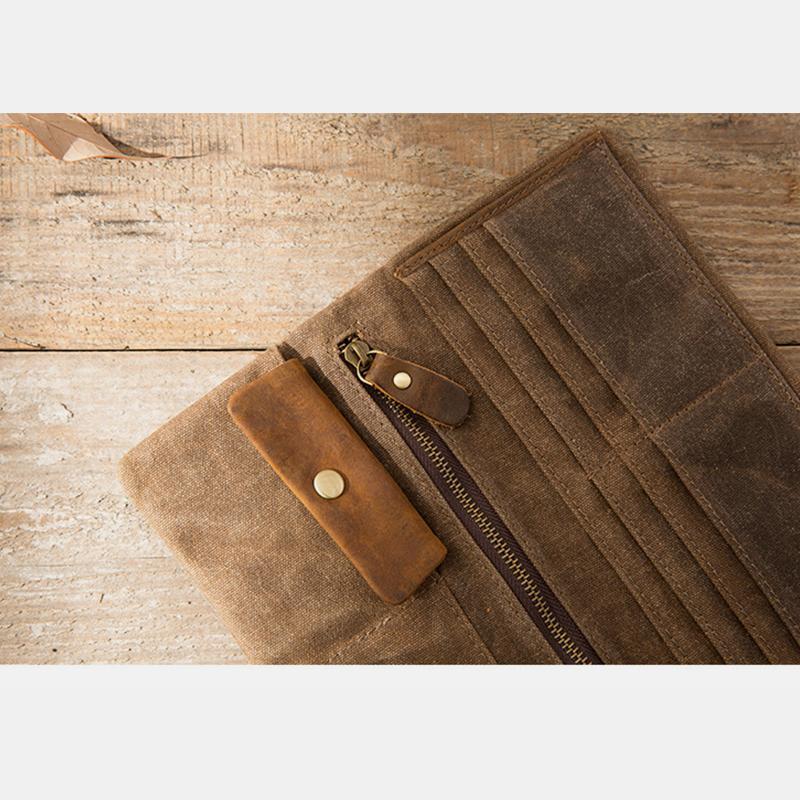 Genuine Leather Retro Handmade Wallet