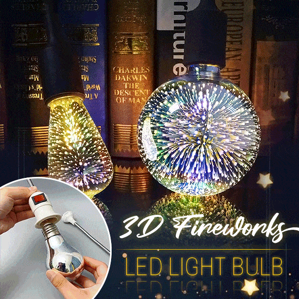 3D Fireworks LED Light Bulb🔥BUY 2 GET EXTRA 10% OFF