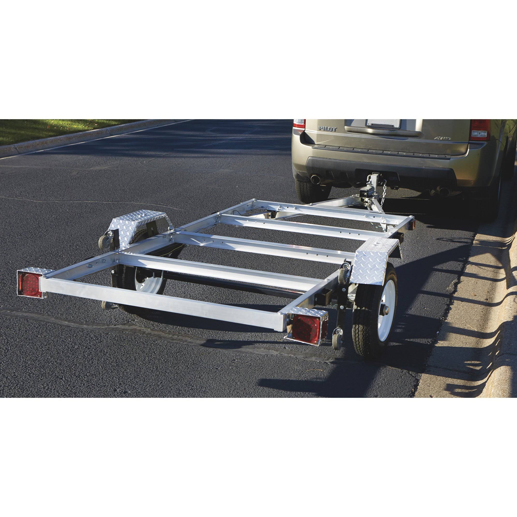 Ultra Tow 4ft. X 8ft. Folding Aluminum Utility Trailer Kit