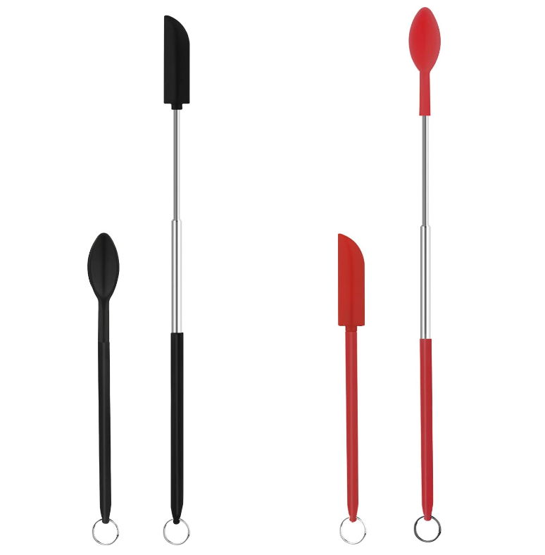 Mini Silicone Telescopic Spatula And Scraper-BUY 3 GET 2 FREE & FREE SHIPPING