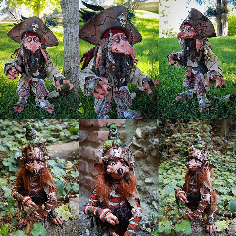 🔥Last Day Promotion-SAVE 50% OFF🔥🌸Halloween Garden/Home Decor💐-Witchcraft Pirate Gnome --BUY 3 GET 20% OFF & FREE SHIPPING