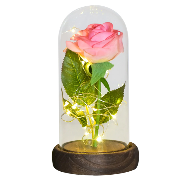 Forever Artificial Rose With Light