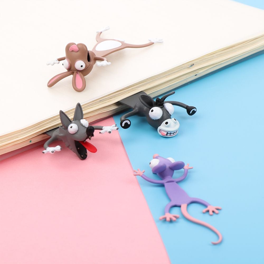 🔥Last Day Promotion - 50% OFF🔥 3D Creative Animal Bookmarks🐱 - Buy 5 Get 20% Off & Free Shipping