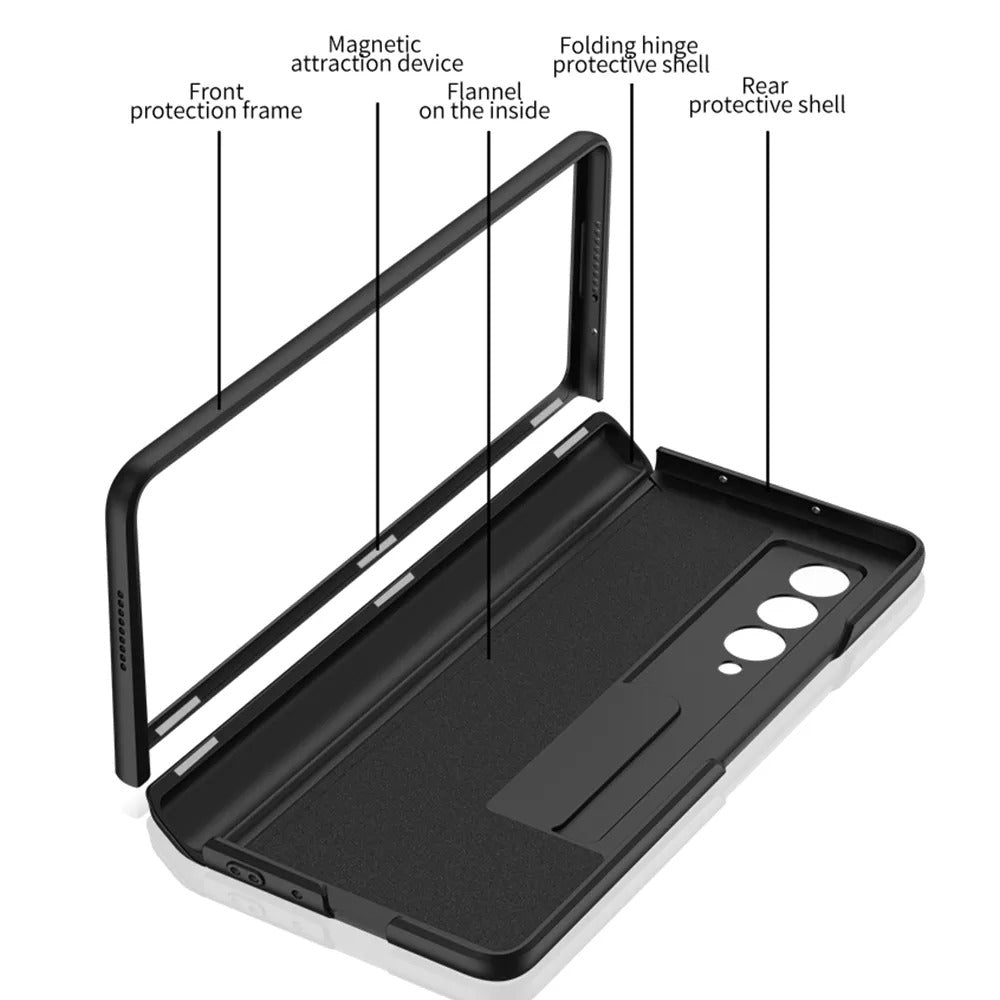 Bracket Stand Hard Case For Samsung Galaxy Z Fold 2 / 3