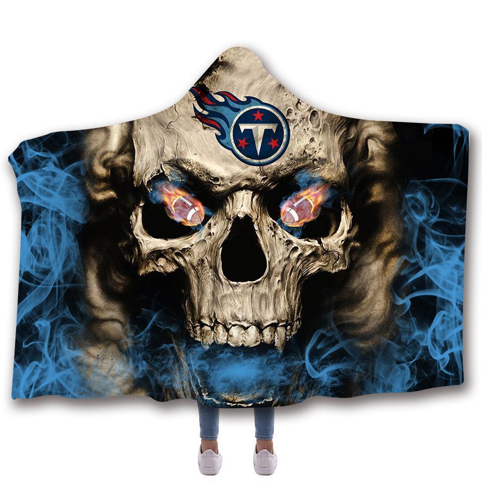 TENNESSEE TITANS CLASSIC 3D HOODED BLANKET