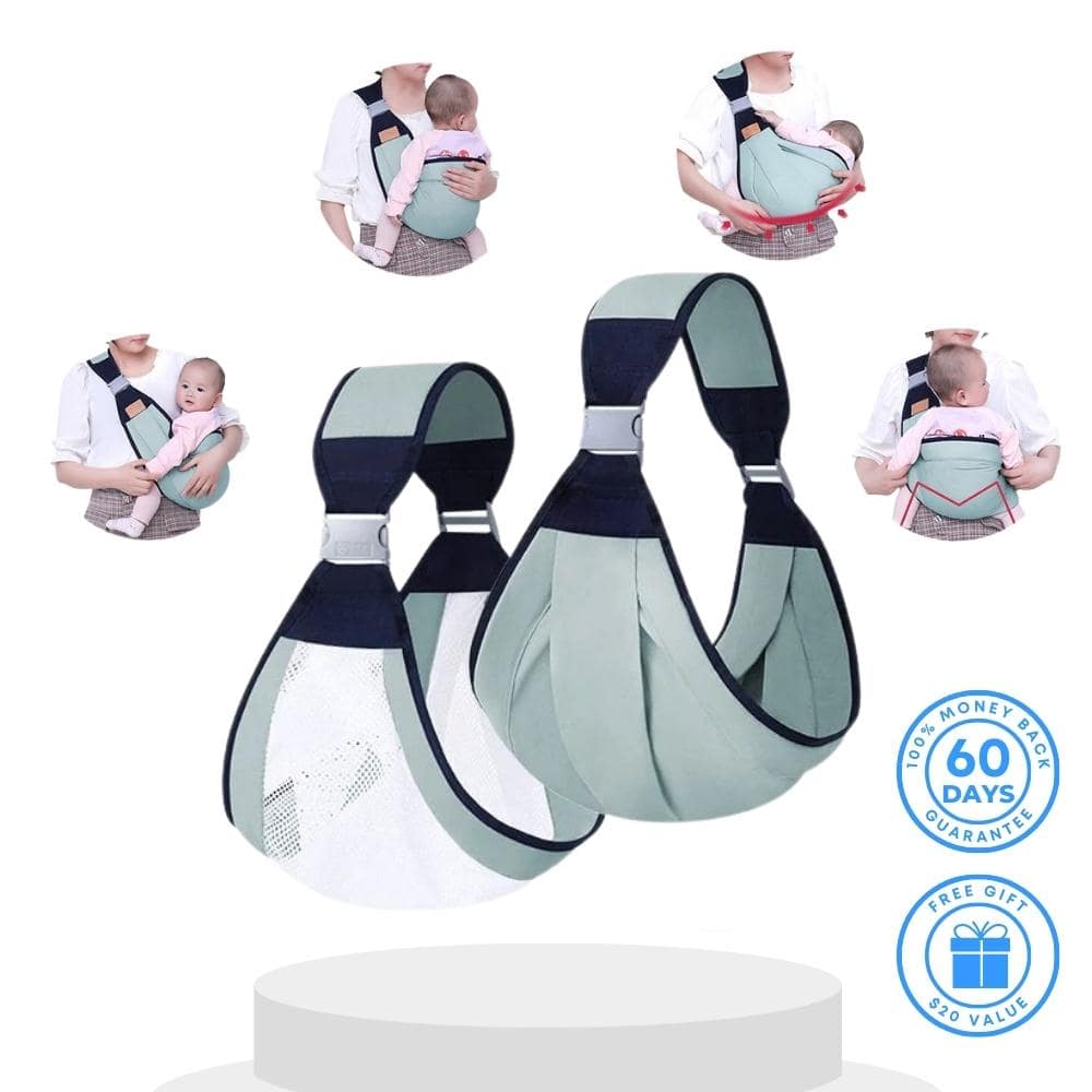 BubSling™ - The Original Quick & Easy Pain-Free Baby Sling Carrier