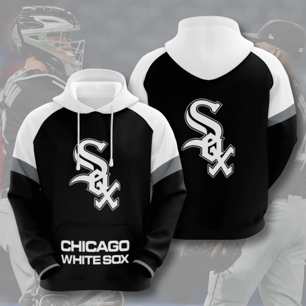CHICAGO WHITE SOX 3D HOODIES CWS014