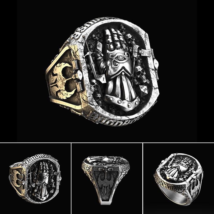 Justice Holy Sword Knight Judgment Ring