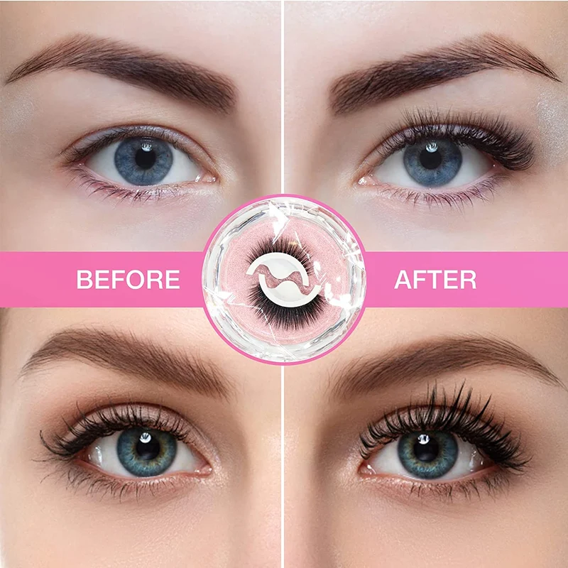🔥Last Day 50% OFF🔥Reusable Adhesive Eyelashes
