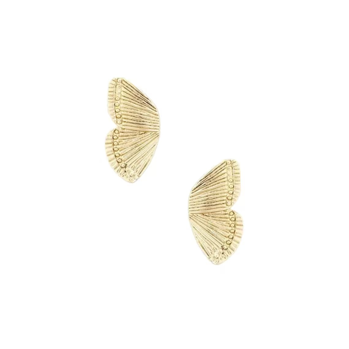 Butterfly Wings Earrings Simple Half Wing Stud Earrings