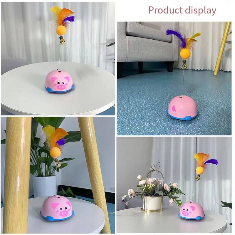 (🔥Last Day Promotion-SAVE 50% OFF)😽Smart Sensing Interative Cat Toy-BUY 2 GET 10% OFF & FREE SHIPPING！