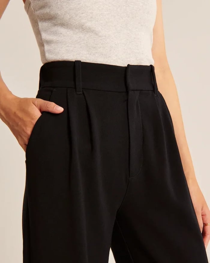 🔥2023 NEW HIGH WAIST TAILORED WIDE LEG PANTS