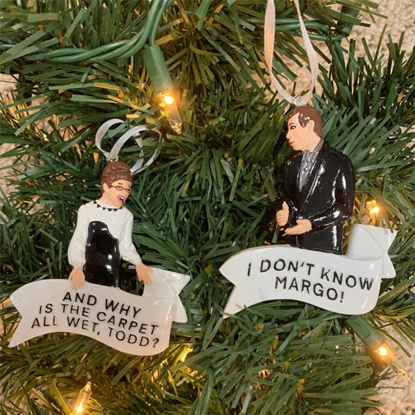 National Lampoon’s Christmas Vacation Inspired “Why Is The Carpet all Wet, Todd” Ornament Set