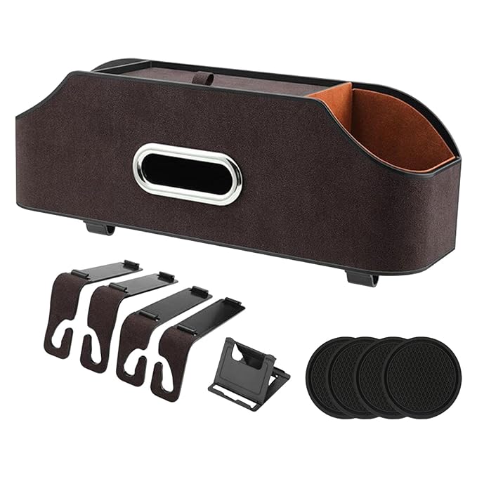 Organizer with Cup Holder and Tissue Box