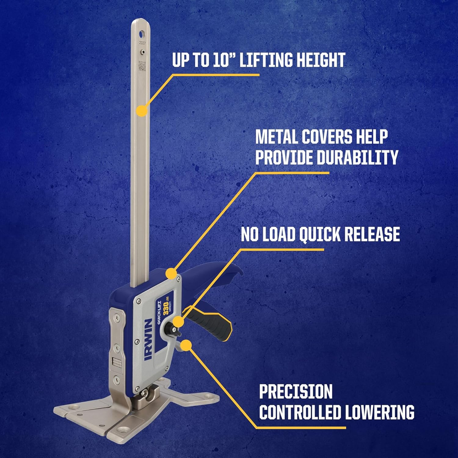 IRWIN Quick-Lift Construction Jack Lift up to 10