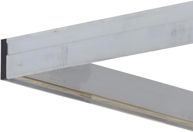 LITE Aluminum Attic Ladder W/ Aluminum Frame, 375 Lbs Capacity