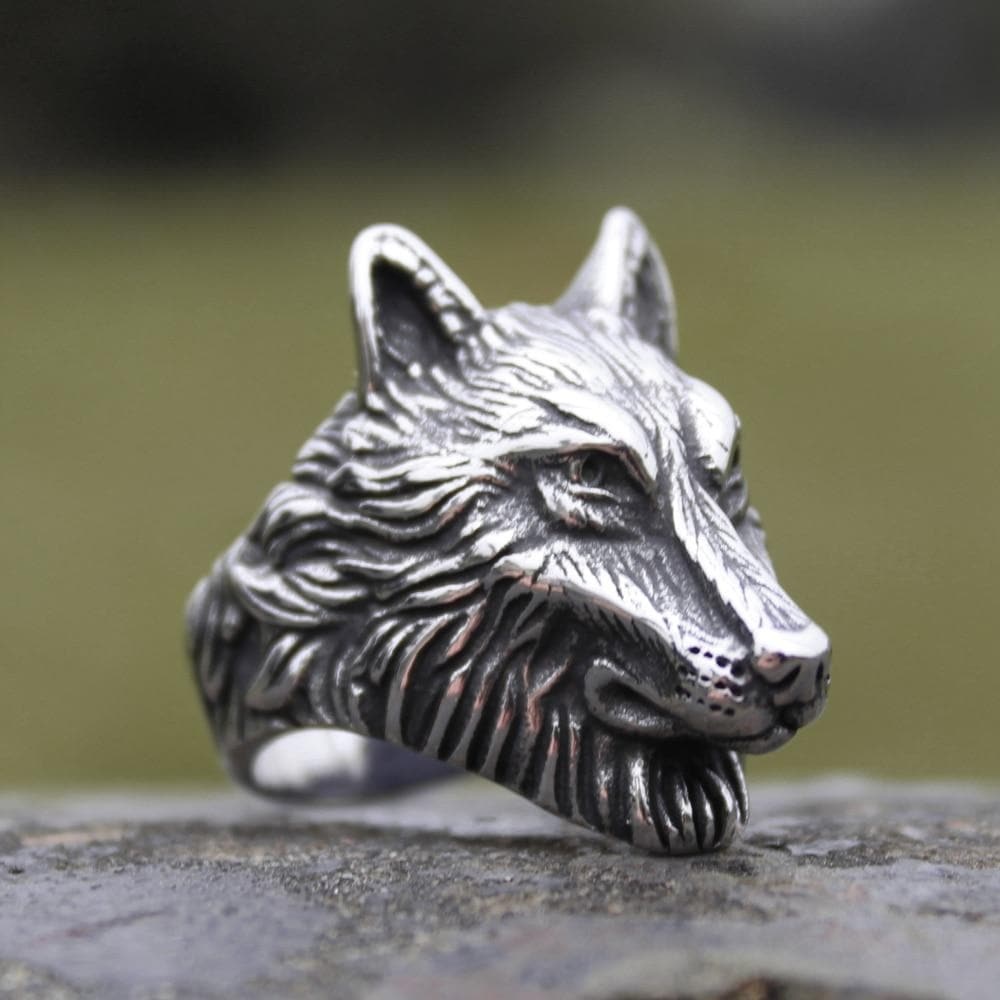 VINTAGE WOLF -RING