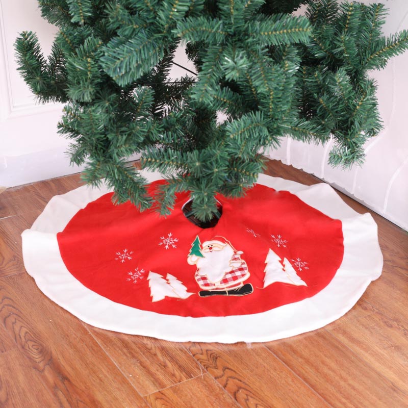 36-inch Embroidery Christmas Tree Skirt