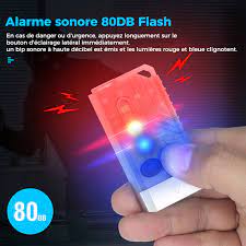 Small Powerful EDC Flashlight with Red UV Blue Light - Super Bright 1000 Lumens